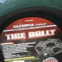 16755 　OLYMPIA TOOLS タイヤ ドリー耐荷重 136kg　　A8718の画像