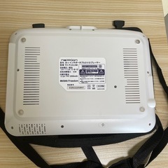 ジャンク　本体のみポータブルDVDプレーヤー　の画像
