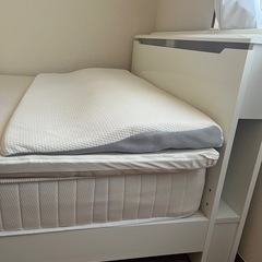 ダブルベッド マットレス付き 格安 収納 ベッド ダブル マットレス付き 収納付き 安い ベッド マットレスセット ベッドフレーム ダブル サイズ 黒  白 プエル : ts-040104444