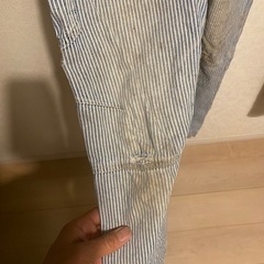デニムつなぎ 作業服 Lサイズ 2着セット の画像