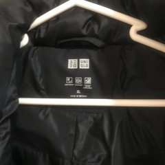 シームレスダウン美品メンズXLユニクロの画像