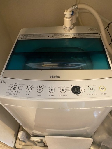 ✨特別SALE商品✨洗濯機 2019年製 Haier JW-C45A 中古家電 - 洗濯機
