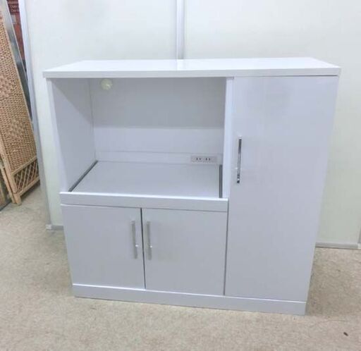 キッチンカウンター(90 BR)キッチン収納 キッチンラック キッチンボード レンジ台 食器棚 ニトリ : 5692029 : ニトリ Yahoo!店  - 通販 - Yahoo!ショッピング
