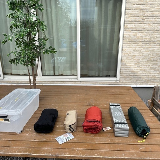 ソロキャンプ用品セット総額30,000円前後