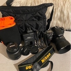 NikonD7000 デジタル一眼レフカメラセット単焦点レンズ