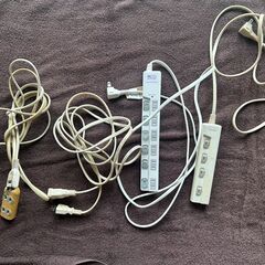 延長コード　電源タップ　３M１口　３M３口　３M６口　２M4口　...