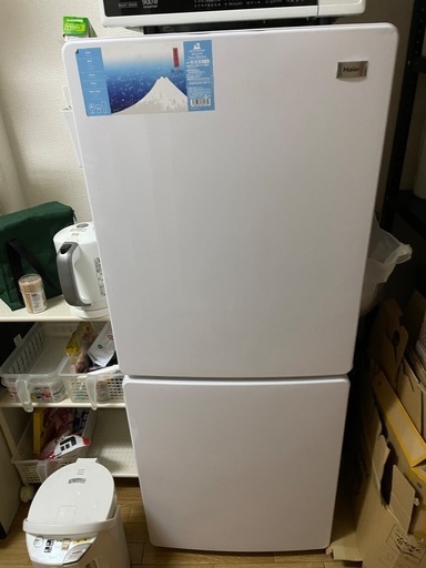 Haier冷蔵庫148ℓ 2017年製造 (サン) 曳馬のキッチン家電《冷蔵庫》の中古あげます・譲ります｜ジモティーで不用品の処分