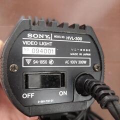 SONYビデオライトの画像