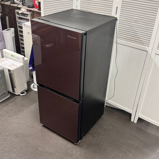 わけあり】Hisense製/2020年式/134L/冷凍冷蔵庫/HR-G13B-W 愛らしい