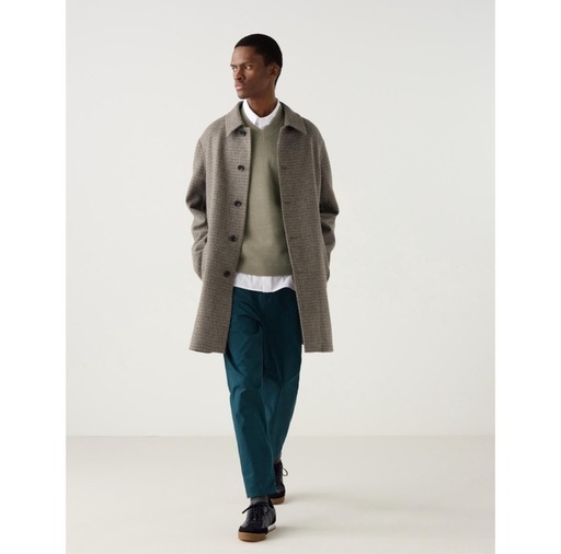 ☆完売品☆UNIQLO：C ユニクロC ダブルフェイスコート ブラウン M