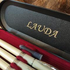 LAUDAラウダ★未使用　ボールペン　万年筆　シャープペン　定価2980の画像