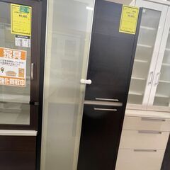 【ジモティ来店特価!!】食器棚　ダークブラウン　J-250250