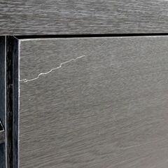 AVボード 幅120cm ボックスタイプ BAB-100 ブラック系 アイリス ローボード テレビボード ☆ 札幌市北区屯田の画像