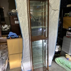 ショーケース コレクションケース 木製 フィギュア 強化ガラス