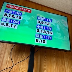 マクスゼン 55型テレビ 地デジ対応 サブスク対応 5月購入 受...