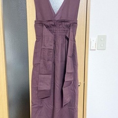 snidel スナイデル ワンピース ワインレッドの画像