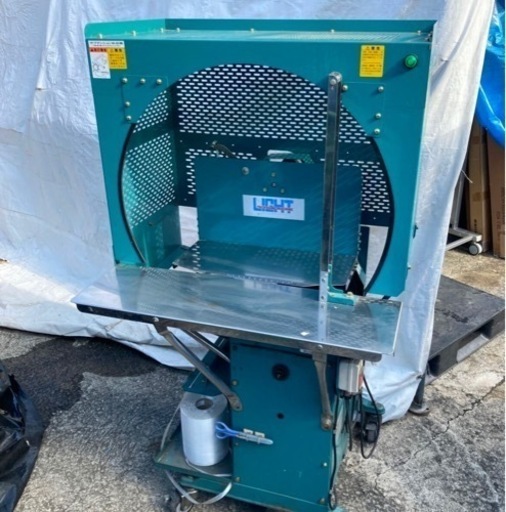 日本包装機　自動紐掛結束機 PACKAGING MACHINE LIGHT ☆N-M50型☆ 梱包機　動作品　良品　店舗　業務用　仕事
