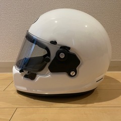 アライ　Arai ラパイドネオ　ホワイト　バイク用ヘルメット　57〜58㎝ M サイズの画像