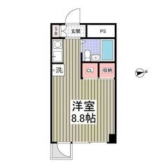 初期費用5万円パック⭐️敷・礼・仲0円⭐️フリーレント1ヶ月！⭐...