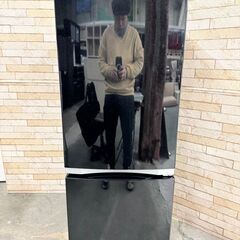 大阪送料無料★3か月保障付き★冷蔵庫★東芝★2ドア★2018年★GR-P15BS(K)★R-955の画像