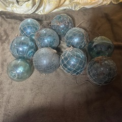 ガラスの浮き玉　1個千円