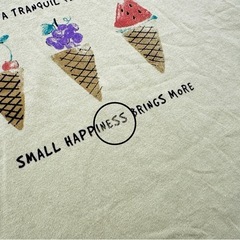 トップス　Tシャツ　フルーツ　アイス柄　キッズ　子供　130cm 新品の画像