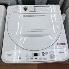 ☆ジモティー割引有☆ 果てしなく SHARP 5.5kg全自動洗濯機 ES-GE5FJ 2021