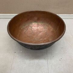 銅鍋 銅鍋 さわり鍋 飴作り 和菓子屋 あんこ鍋 直径約51cm...