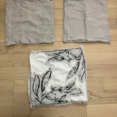 クッションカバー3点の画像