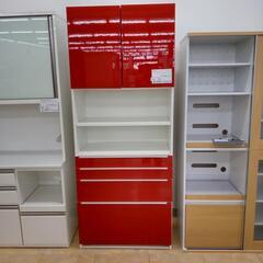 ☆ジモティ割あり☆ レンジ台 白 H84×D35×W56.5 クリーニング済み OJ7909 (リユースのサカイ太田)  西小泉の収納家具《食器棚、キッチン収納》の中古あげます・譲ります｜ジモティーで不用品の処分