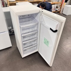 中古 LB-MFU12TW 冷凍庫 121L MITSUBISHI 三菱 MF-U12T-W(1) 急冷ボタン ドアポケット付き 1ドア  コンパクトサイズ 省エネ