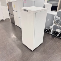 中古 LB-MFU12TW 冷凍庫 121L MITSUBISHI 三菱 MF-U12T-W(1) 急冷ボタン ドアポケット付き 1ドア  コンパクトサイズ 省エネ