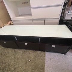 【リサイクルサービス八光】幅150.5㎝　カキウチ家具工業　テレビボード　60型まで対応