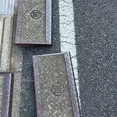 段差解消スロープ　差し上げます