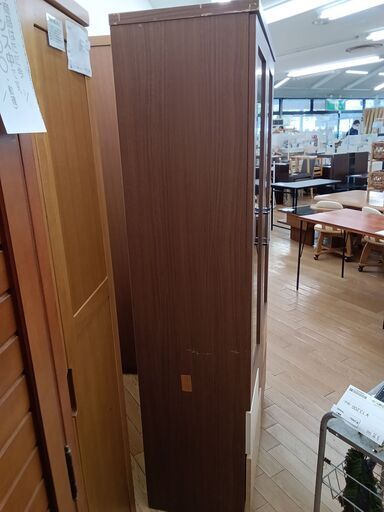 ☆ジモティ割あり☆ 食器棚 ブラウン H181×D42×W89 クリーニング済み TK4263 (リユースサカイつくば) 水海道の収納家具《食器棚 、キッチン収納》の中古あげます・譲ります｜ジモティーで不用品の処分