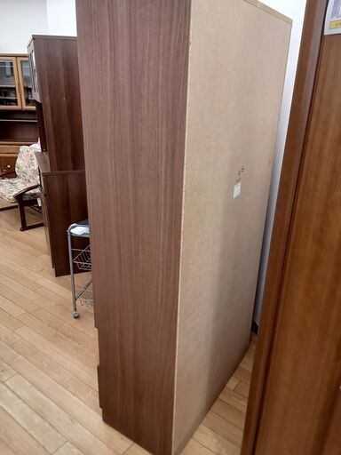 ☆ジモティ割あり☆ 食器棚 ブラウン H181×D42×W89 クリーニング済み TK4263 (リユースサカイつくば) 水海道の収納家具《食器棚 、キッチン収納》の中古あげます・譲ります｜ジモティーで不用品の処分