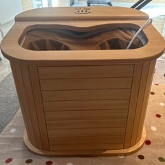 【決定済み】足湯DX 差し上げます。の画像