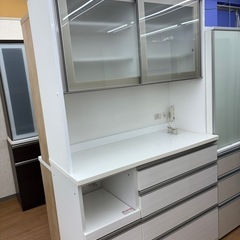 ジモティ来店特価!! キッチンカウンター ニトリ オフホワイト J-250107 相応しく