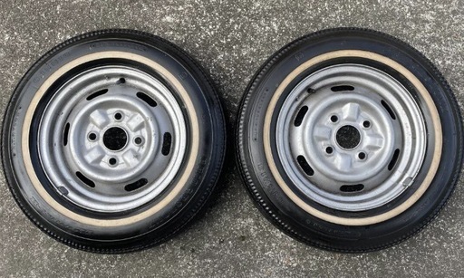 イスズ ベレット 純正ホイル/タイヤ付