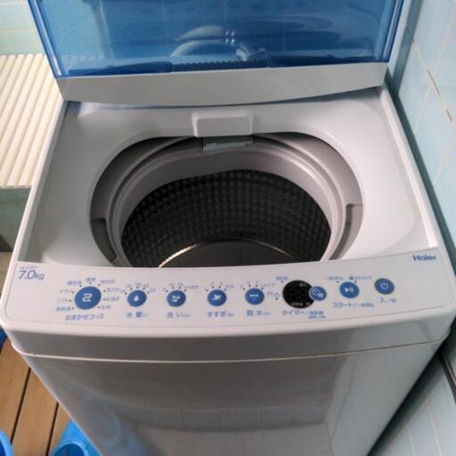 洗濯機売ります2018年製 7.0Kg Haier JW-C70A (ハンドメイド屋) 瑞光四丁目の生活家電《洗濯機》の中古あげます・譲ります ｜ジモティーで不用品の処分