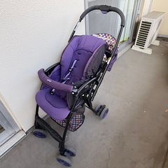 (取引中)アップリカ　aprica AB型ベビーカー　エアリアの画像