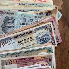 外国紙幣　昔の紙幣　コレクション
の画像