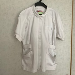 昭和レトロ　CAREAL ナガイ　ホワイト 白衣 半袖　LL