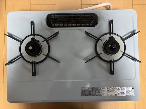 リンナイ2口ガスコンロLPガス用 (ヒロ) 番田の調理器具《ガステーブル》の中古あげます・譲ります｜ジモティーで不用品の処分