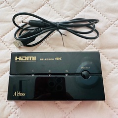 【未使用】a'class  4K対応HDMIセレクター3in1