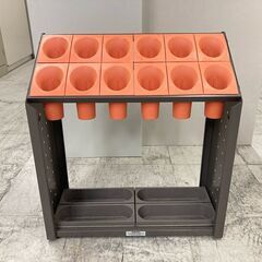 中古　美品　テラモト　傘立て　12本　幅496×奥行207×高さ...