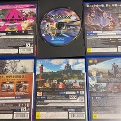 PS4 ソフト5本セットの画像
