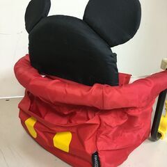 A3322　KATOJI　テーブルにとりつけるベビーチェア　キャンピングホルダー　Disney　ミッキーマウス　の画像