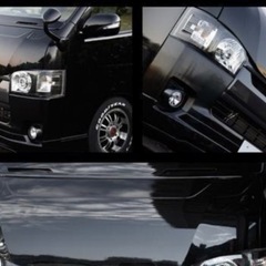 ハイエース　200系　標準ボディ　バッドフェイス　新品未使用　塗装済　207