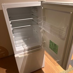 中古 117L 2ドア冷蔵庫 ヤマダ電機モデル YRZ-C12G2 2019年製 直冷式 一人暮らし 単身用 ホワイト 6ヶ月保証付き-COSMO  SPACE online